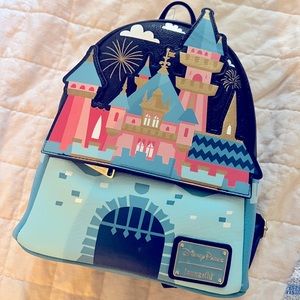 NWT Rare Disneyland Sleeping Beauty Castle by Loungefly